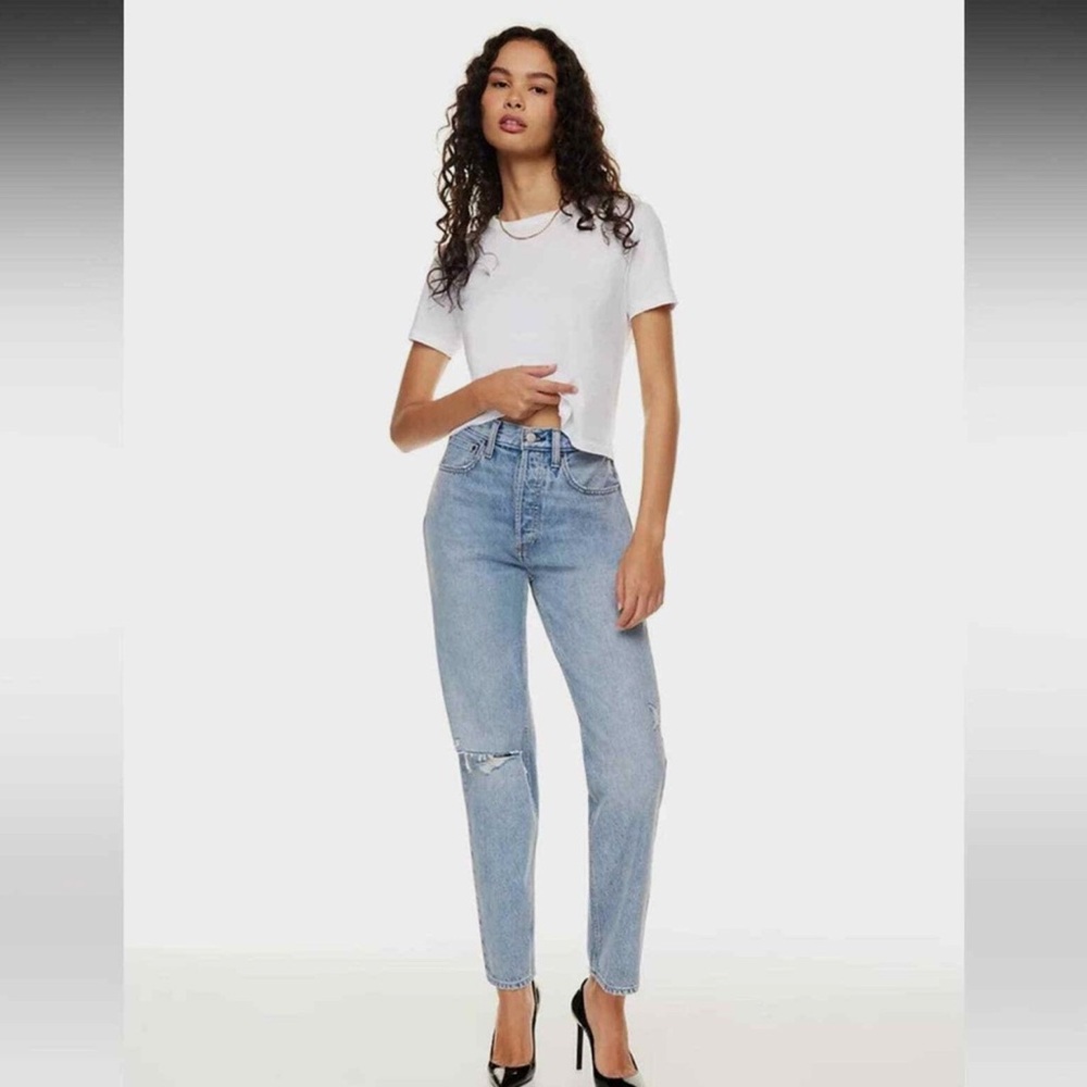 The 90’s Boyfriend High Rise Loose Denim Forum Aritzia Jeans